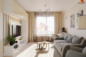 Дизайн гстиной в скандинвском стиле