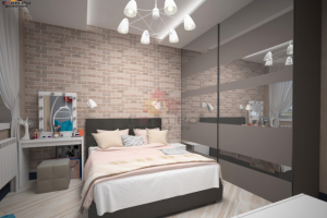 Дизайн спальни для девочки лофт