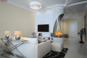 Дизайн кухни гостиной соврменная классика