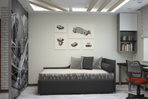 Дизайн комнаты подростка в стиле лофт