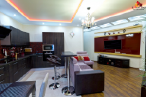 Кухня гостиная с элементами артдеко