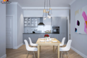 Дизайн кухни в скандинавском стиле