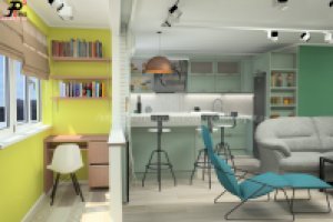 Дизайн прихожей в квартире студии