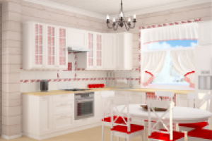 Кухня икея, дом из бруса, стиль кантри