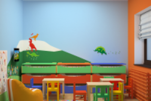 Дизайн десткого садика комната 2 вид1