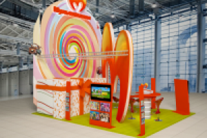 Дизайн стенда для детского ТВ канала 2