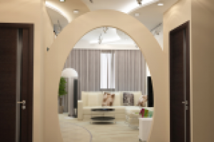 Дизайн прихожей, светлые тона