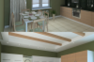 Кухня в частном доме