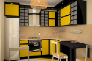 Кухня в азиатском стиле