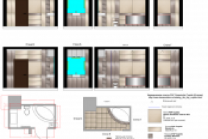 Раскладка плитки для сан-узла