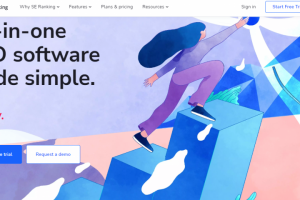 Продвижение seranking.com в англоязычном сегмента