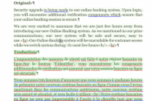 Перевод с английского на французский