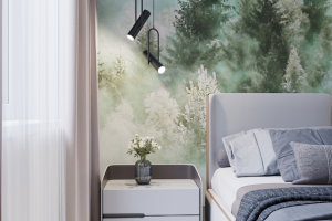 Дизайн и 3D-визуализация спальни для семьи в Санкт-Петербурге