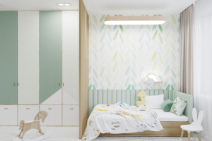 Дизайн и 3D-визуализация детской комнаты