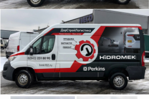 Брендирование микроавтобуса