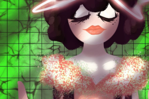 Рисунок с оригинальным персонажем