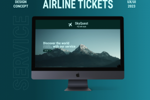 Дизайн сайта сервиса поиска авиабилетов