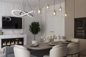 Кухня-гостиная 25 м кв