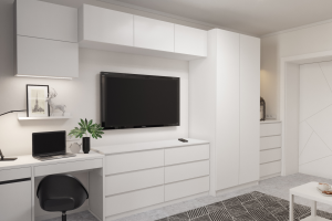 Визуализация гостиной