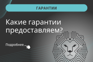 Гарантии, которые могу дать или не могу.
