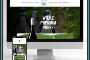 Многоязычный сайт африканского вина (WordPress)