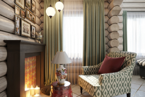 Дом из оцилиндрованного бревна в Егорьевске