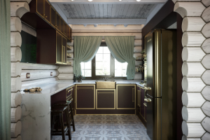 Дом из оцилиндрованного бревна в Егорьевске