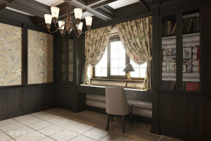 Дом из оцилиндрованного бревна в Егорьевске