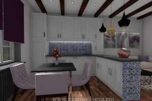 Дизайн-проект таунхауса в ЖК Каскад Парк