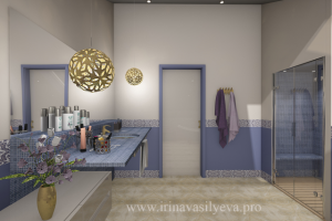 Дизайн-проект таунхауса в ЖК Каскад Парк