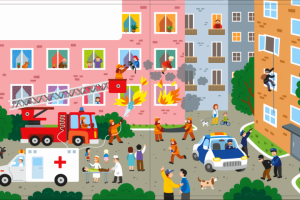 Детская книга. Флэт. Вектор