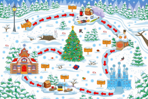 Карта. Игровое поле детской игры