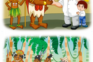 Иллюстрация для книги про Самоделкина и Карандаша