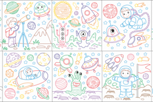 Детская раскраска