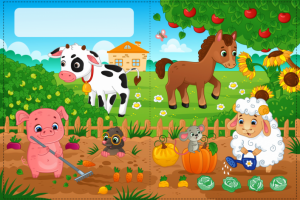 Иллюстрация для книги про животных