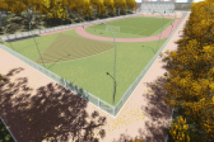 Проект капитального ремонта школьного стадиона