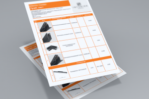 Оформление прайс-листа