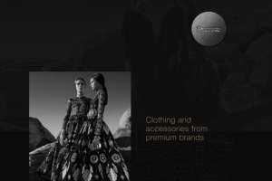 Логотип и фирменный стиль для магазина брендовой одежды Pourelle