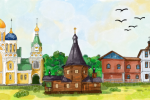 Иллюстрация в акварельном стиле