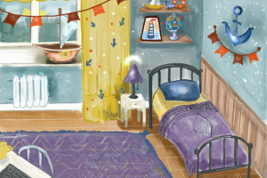 Фон для мультфильма