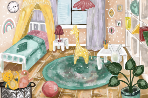 Фон для мультфильма