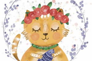 Иллюстрация для посуды