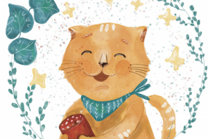 Иллюстрация "Котейка"