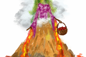 Иллюстрация "Камчатка" для мультфильма