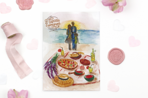 Иллюстрация открытки для Пекарни (3)