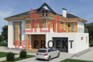 Коттдеж - эскизный проект