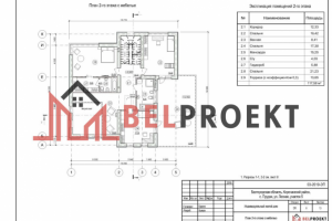 Коттдеж - эскизный проект