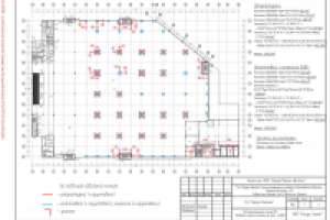 Исполнительная схема ТЦ Леруа Мерлен