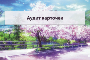 Аудит карточки товара