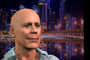 3d модель "Брюс Уиллис"